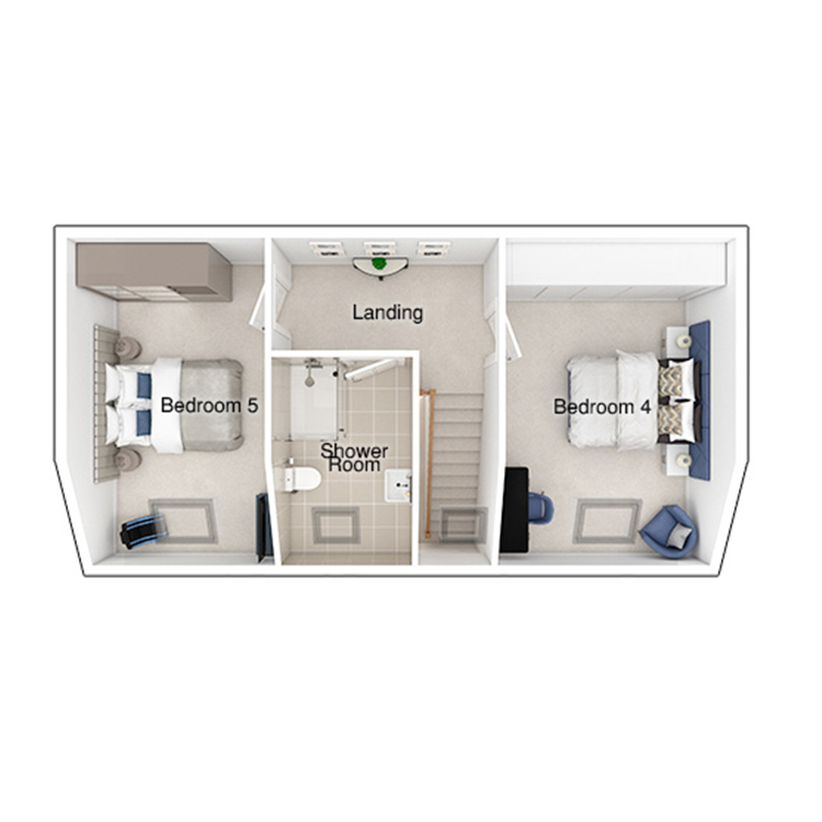 second floor floorplan