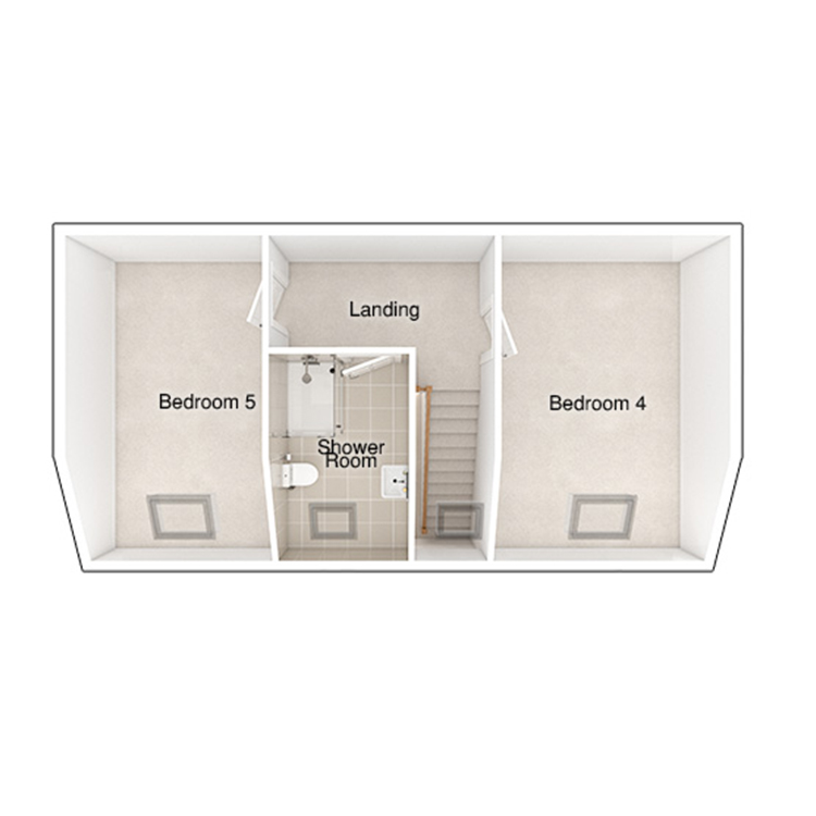 second floor floorplan