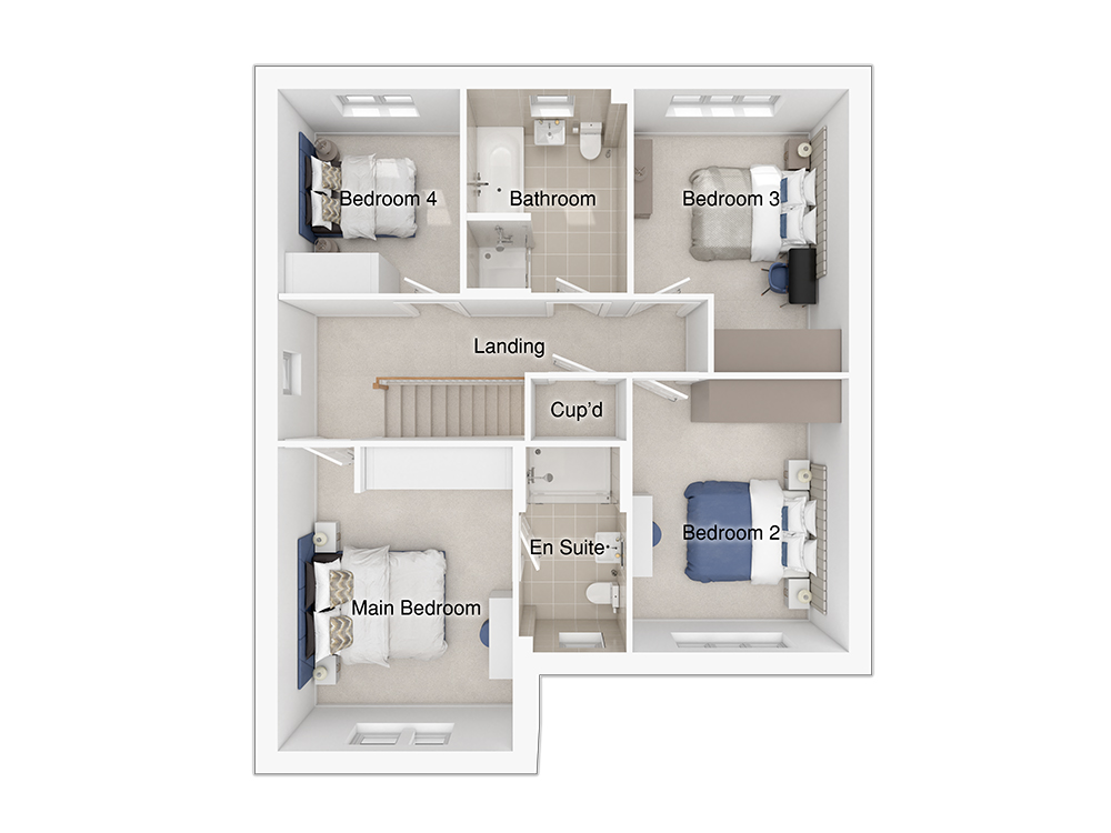 Linford floorplan
