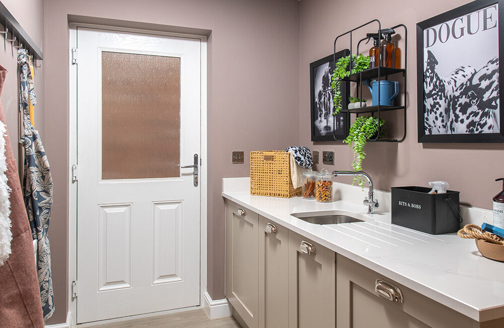 The utility of a Charlton show home from Story Homes.