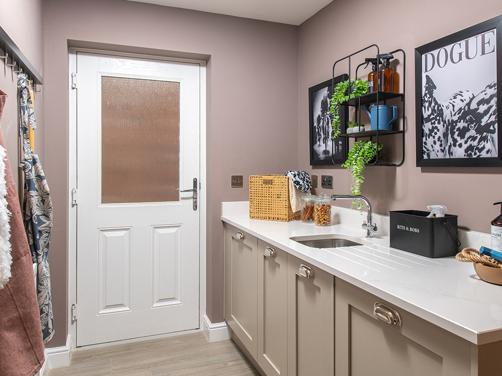 The utility of a Charlton show home from Story Homes.