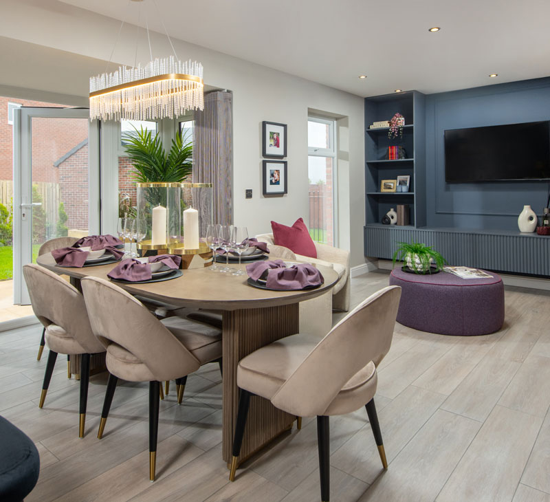 The Hewson Kitchen Dining Area