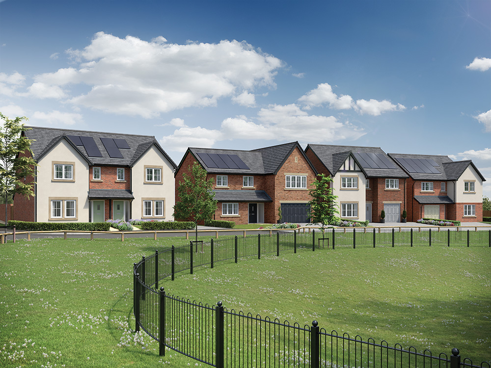 Brigsteer Rise drone image