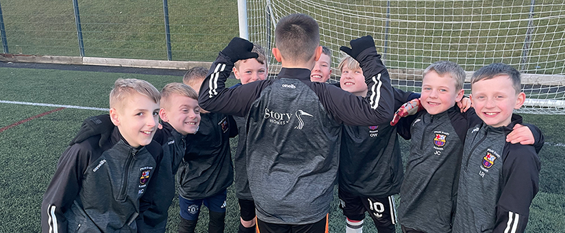 Story Homes sponsors Fylde Coast Soccer U9 Ronaldo’s team