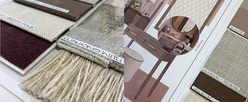 Exclusive sneak peek of Ashwood Grange Show Homes mood boards