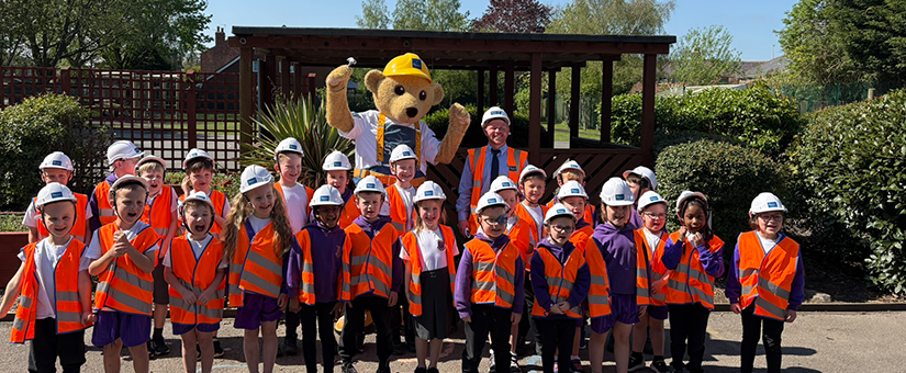 Story Homes delivers a lesson on safety and launches creative competition at Coppull Primary School
