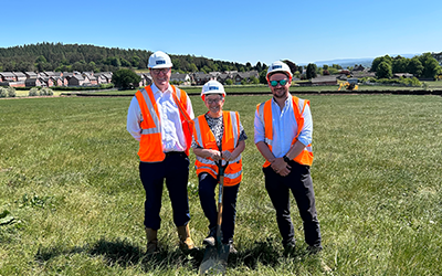 Work officially begins on site at The Fairways Phase 2