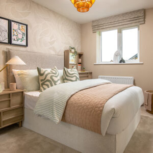 dawson double bedroom with bedside tables