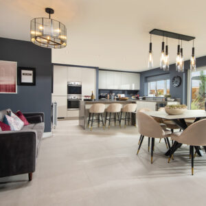 The Middleton 6 bedroom detached kitchen living area
