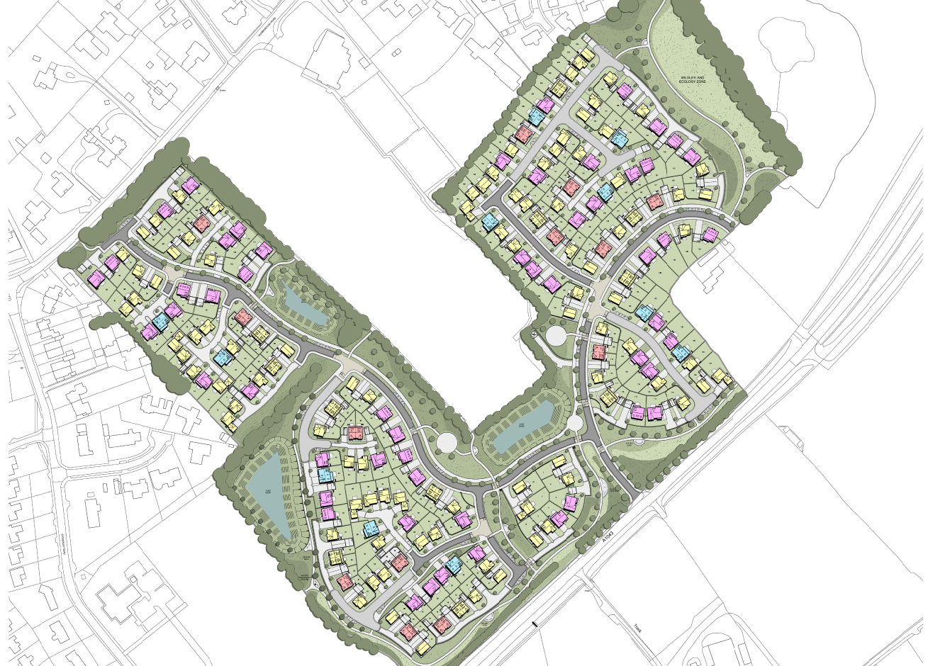 Nunthorpe Grange proposed layout