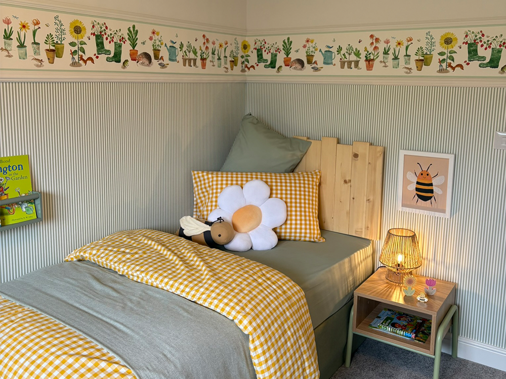 Children's bedroom in the Harrison show home at Elmbrook Park