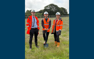 Work officially begins on site at Scotby Grove