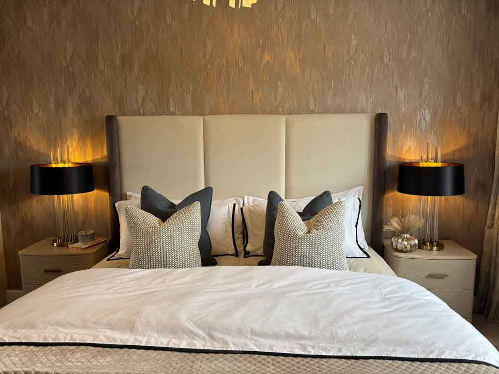 Main bedroom in The Harrison at Elmbrook Park Development