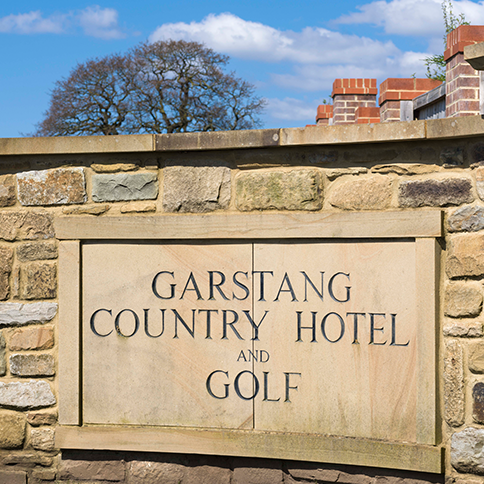 Garstang Golf Club sign