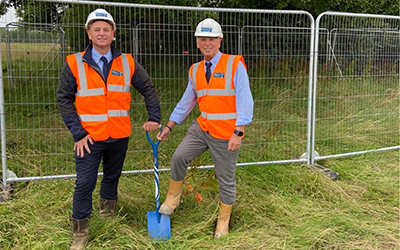 Work officially begins on site at Woodbridge Green