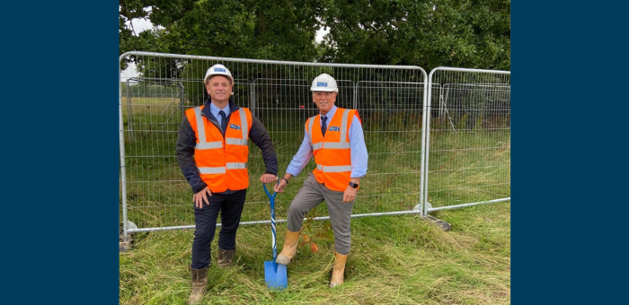 Work officially begins on site at Woodbridge Green