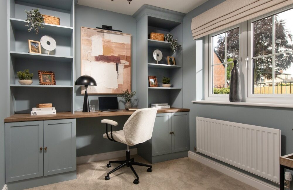 Office, working from home space