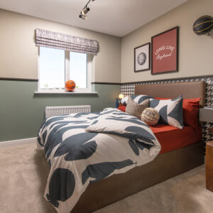 The Cranford third double bedroom