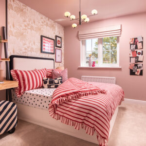 The Cranford fourth double bedroom