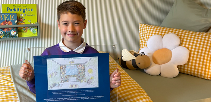 Story Homes unveils winning children’s bedroom design by local pupil at Elmbrook Park show home