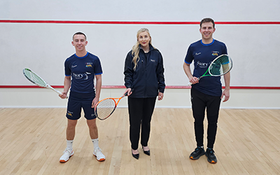 Story Homes supports Nunthorpe Squash Club as part of local community engagement