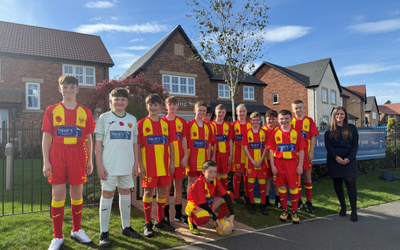 Story Homes supports Longhoughton Rangers U13s with local sponsorship