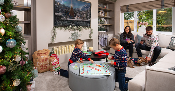 Hosting Christmas in a Story home