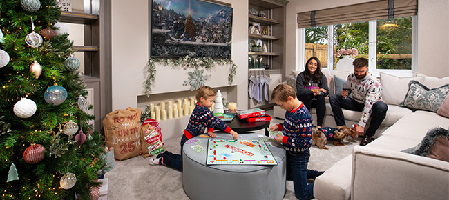 Hosting Christmas in a Story home