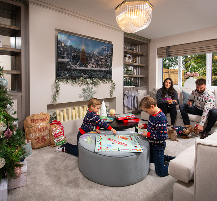 Hosting Christmas in a Story home