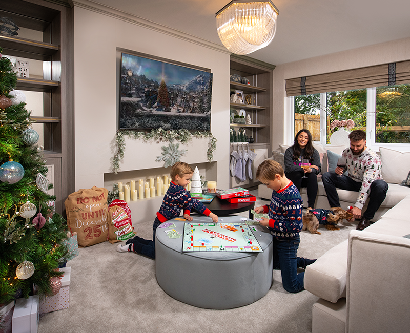 Hosting Christmas in a Story home