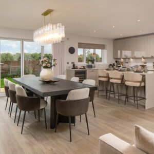 The Middleton kitchen dining area