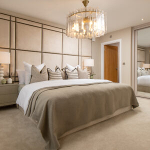 The Middleton main bedroom with en-suite