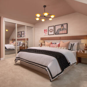 The Middleton attic double bedroom
