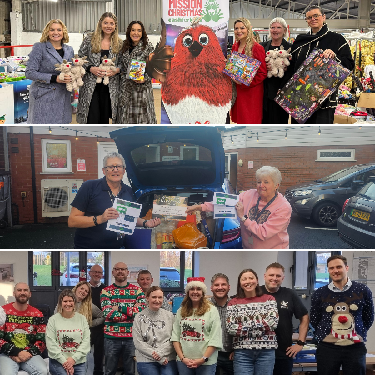 Story Homes Christmas giving initiatives at Cash4Kids