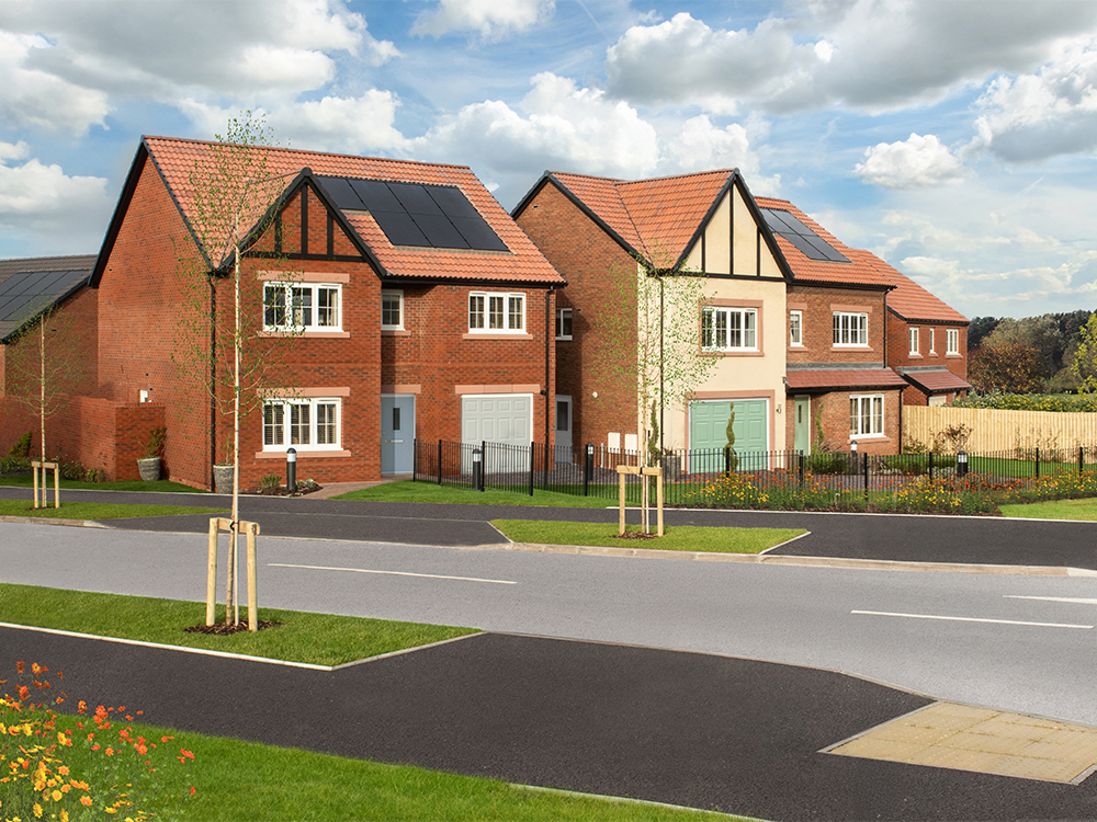 Brigsteer Rise drone image