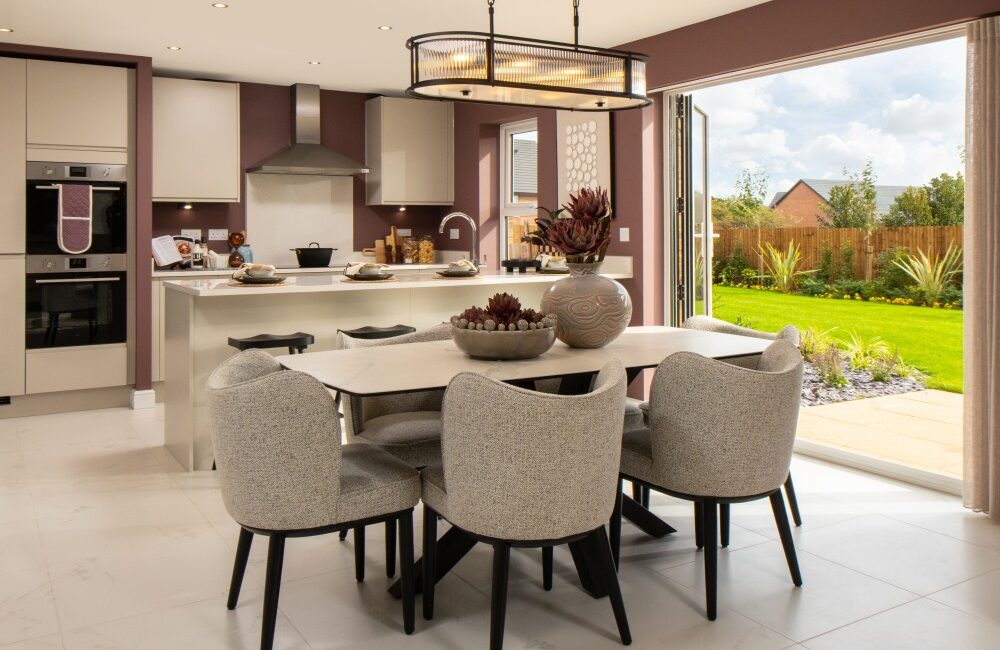 The Hartford kitchen dining area