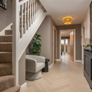 The Middleton Hallway Entrance Stairs