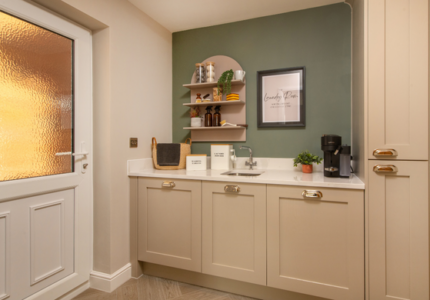 Utility room of the Masterton at Longton Grange