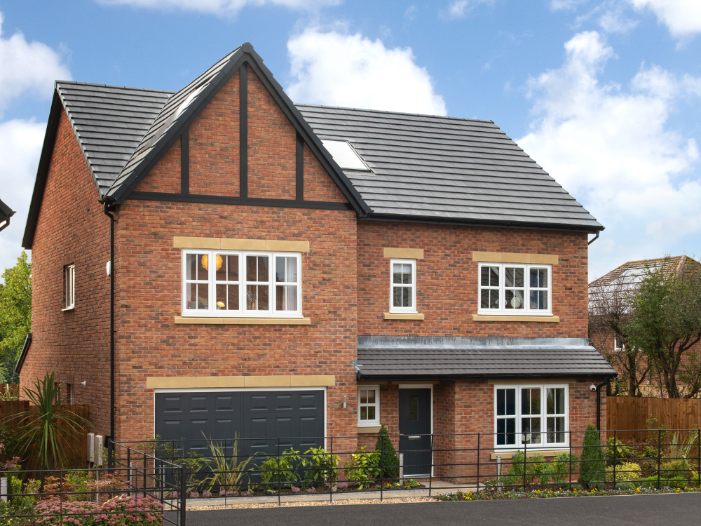 External of The Middleton show home at Longton Grange