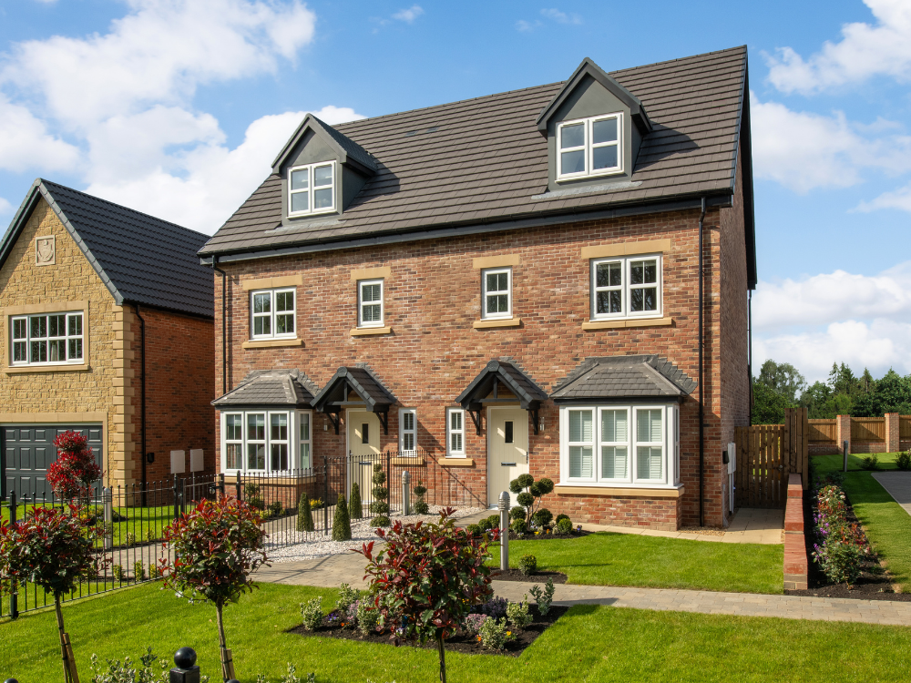External of The Dawson show home at Heritage Fields