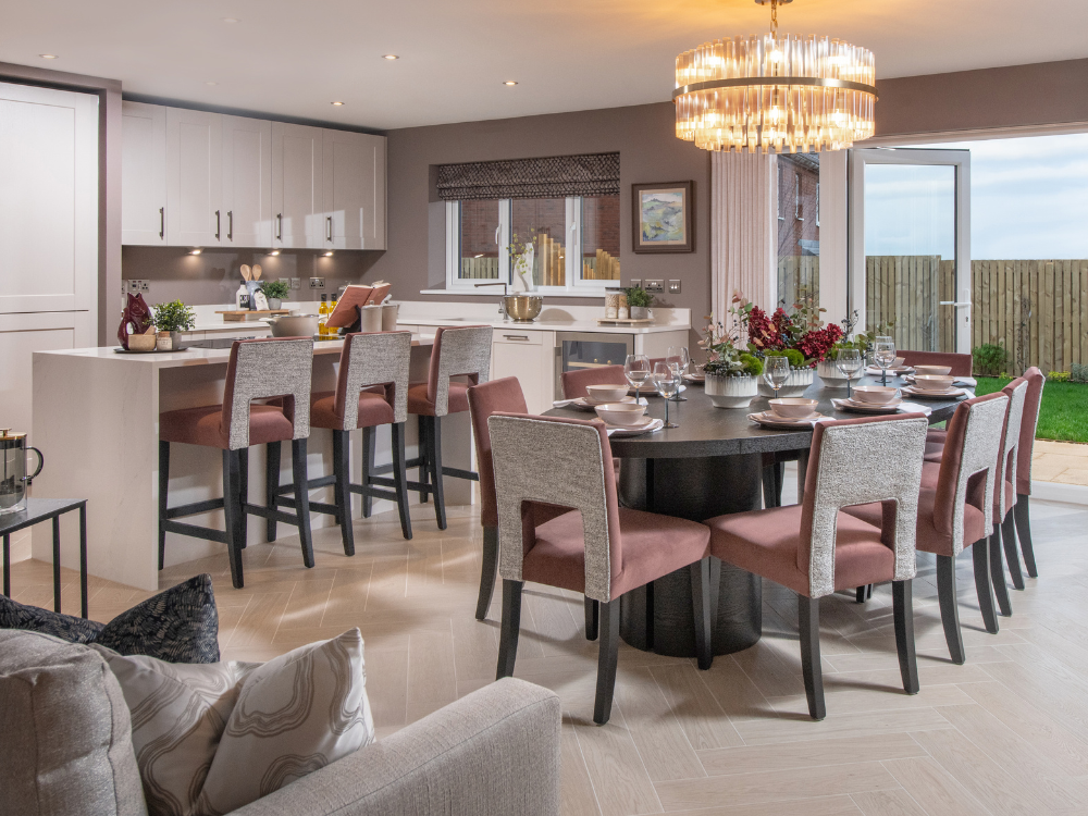 Kitchen/dining area of The Middleton at Foxbridge Rise