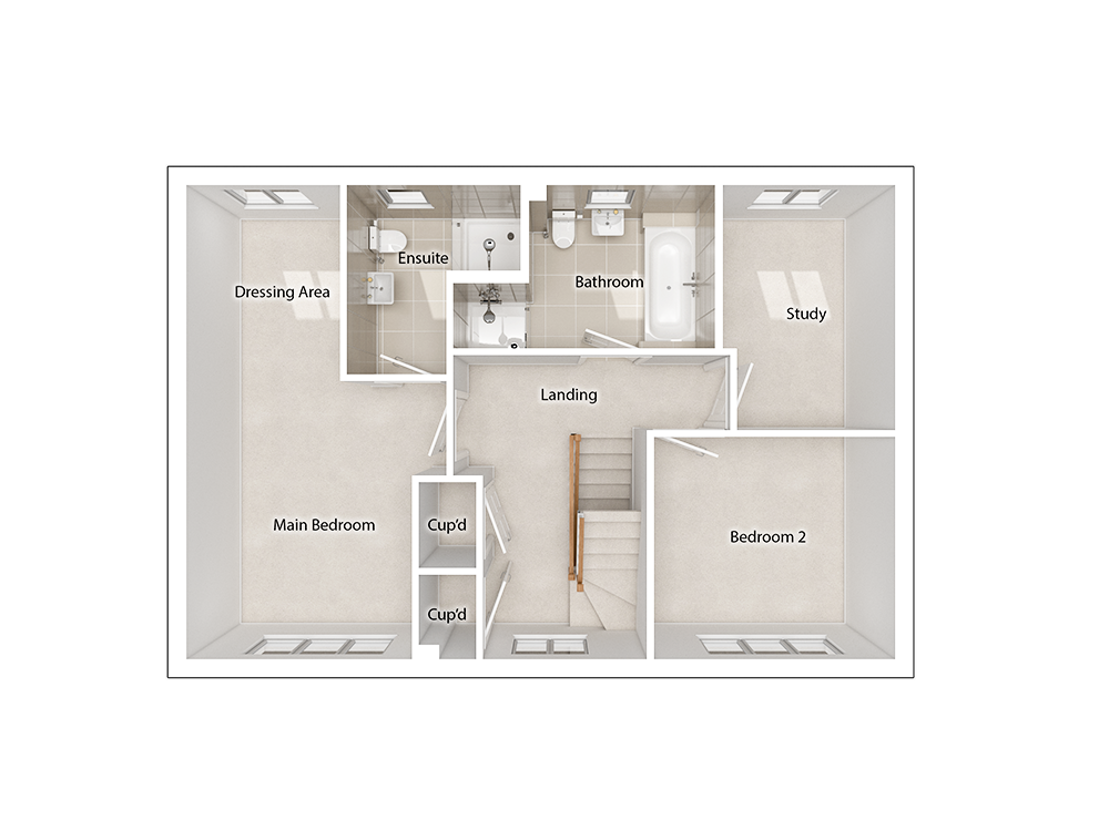 Glenford floorplan