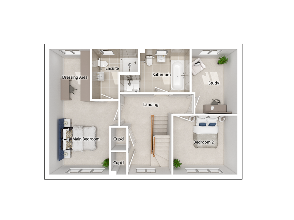 Glenford floorplan
