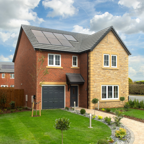 The Sanderson show home at Stonebrook Meadows, Garstang