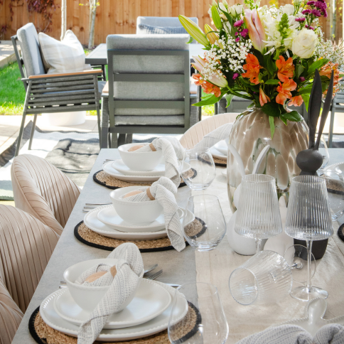 Easter tablescape from Longton Grange
