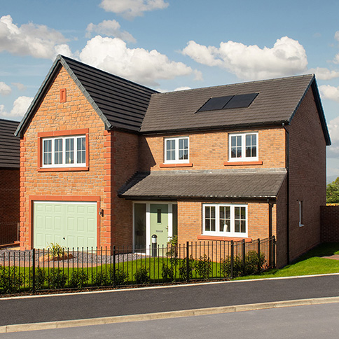 The Cranford external with brick