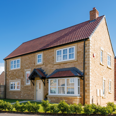 External of The Wilson 4 bedroom detached home with bay window