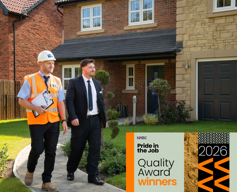 Story Homes Site Project Manager recognised among UK’s best with prestigious NHBC award