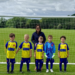 Story Homes sponsors Northbank 1970’s Under 7s football team