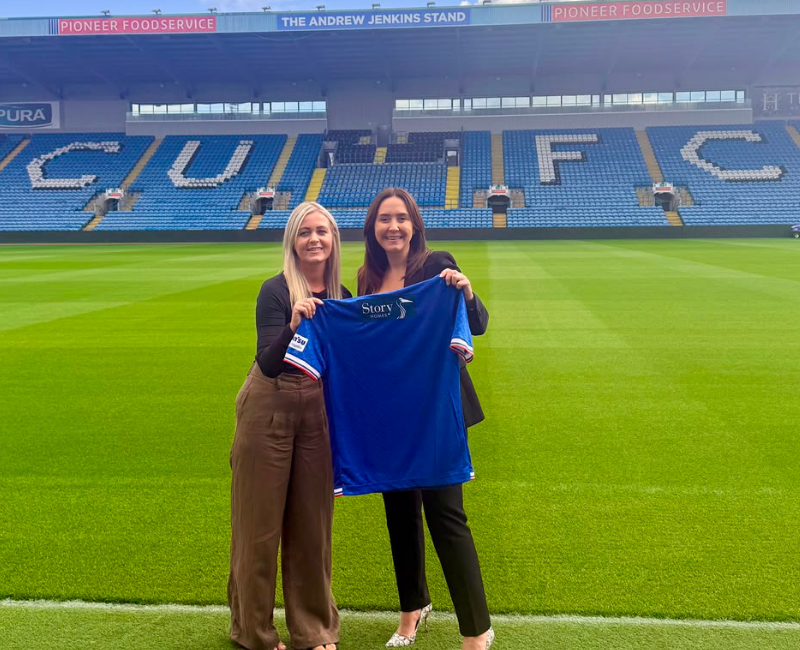 Story Homes and Carlisle United Football Club partnership continues for the 2026/27 season